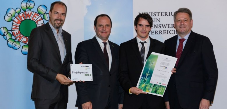 Auszeichnung „Klimaaktiv Mobil Projektpartner“